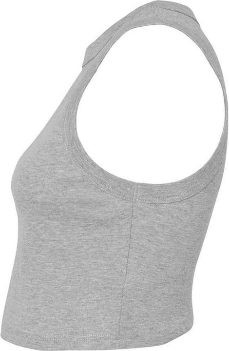 Actual product image Bella Canvas Womens/Ladies Muscle Micro-Rib Cropped Vest Top (M)