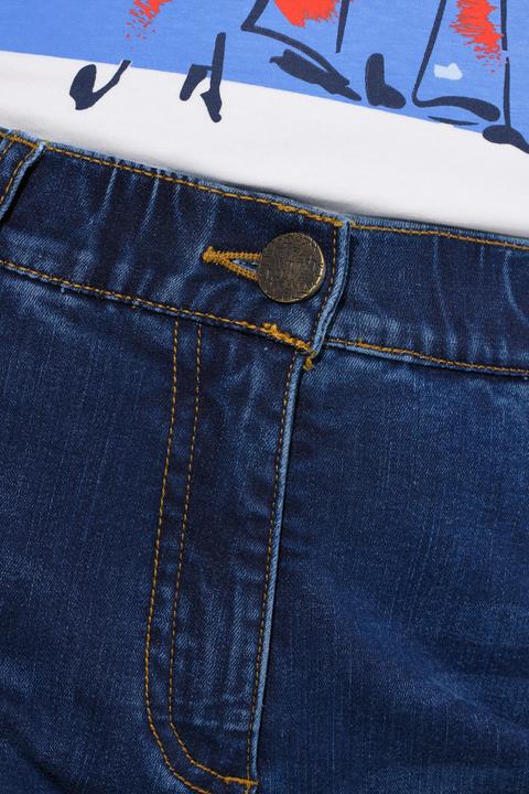 Immagine prodotto Ulla Popken Boyfriend jeans con taglio della gamba ampio, cinque tasche e materiale riciclato (52)