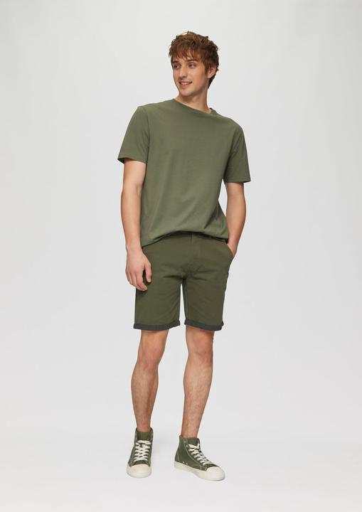 Immagine prodotto S.Oliver Hose Chino-Shorts aus Baumwolle mit fixiertem Umschlag (32)
