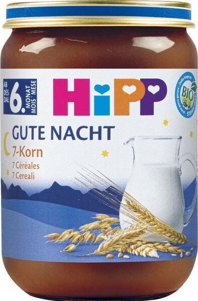 Produktbild Hipp Gute Nacht, 7-Korn (190g) (298 g)