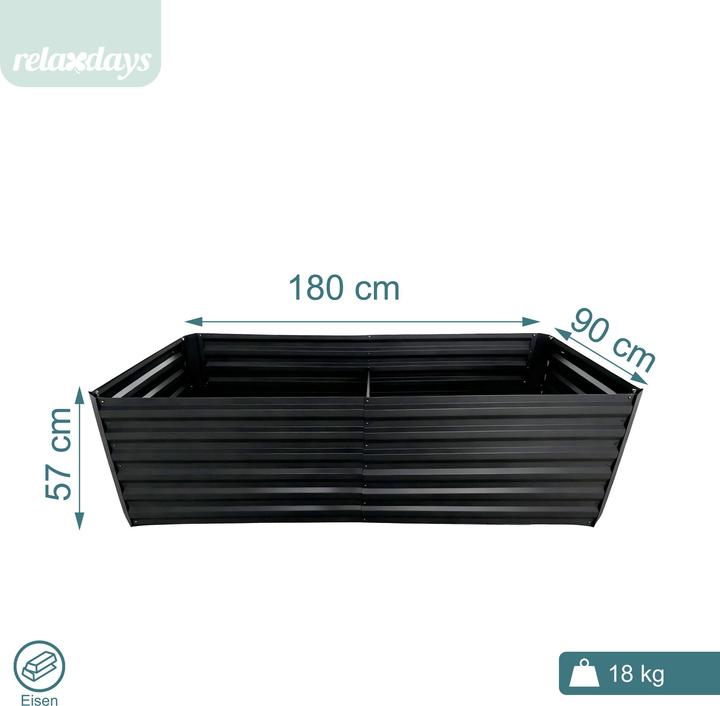 Actual product image Relaxdays raisedbed