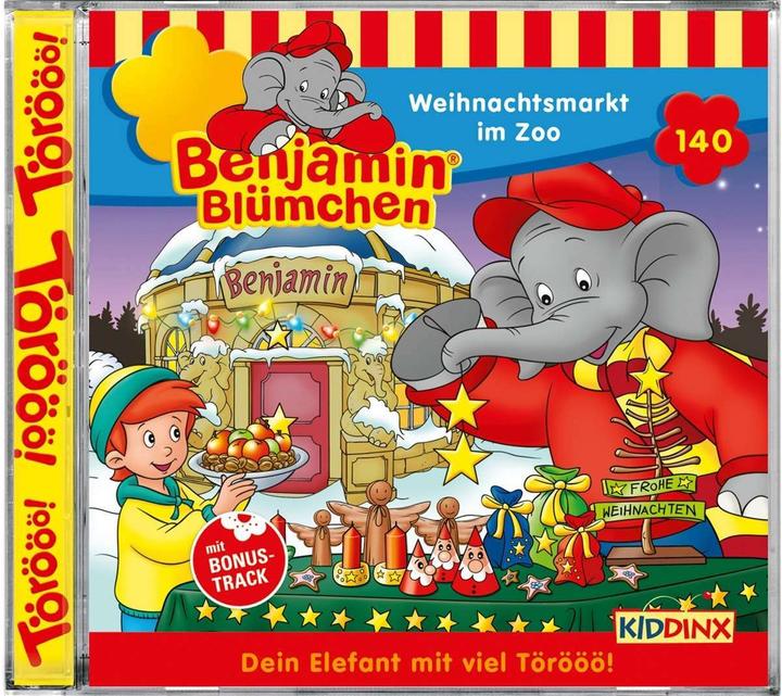 Produktbild Folge 140: Weihnachtsmarkt Im Zoo (Benjamin Blümchen)