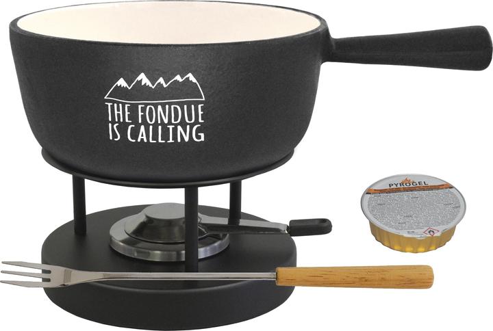 Immagine prodotto Heidi Cheese Line Set per fonduta di formaggio "La fonduta chiama". (Fondue di formaggio)