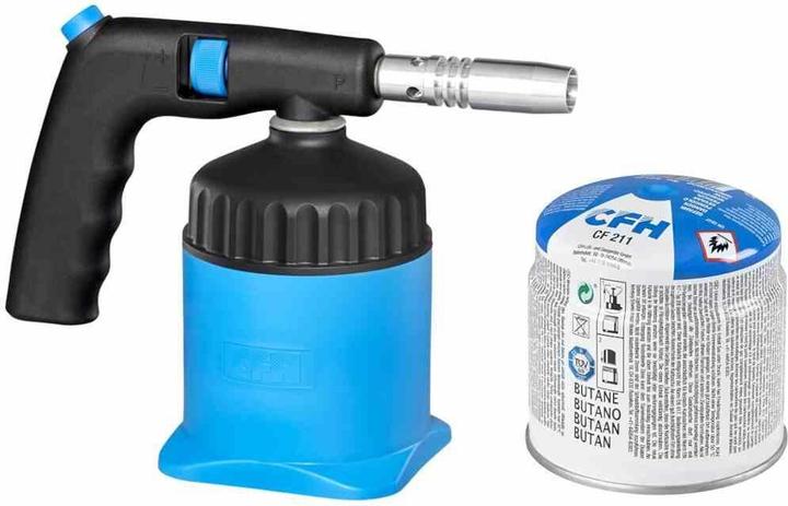 Produktbild CFH Lötlampe Lötmeister LM 1000 inkl. 1 Butandruckgaskartusche 52156