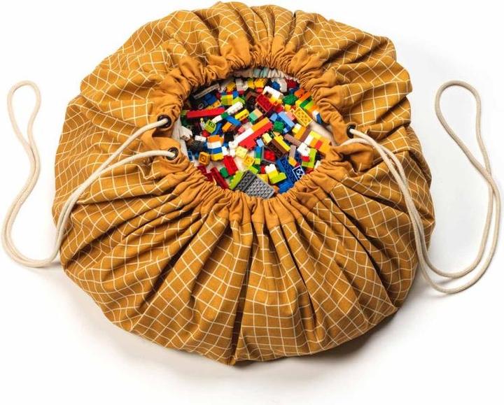 Image du produit play&go Print Organic grid moutarde