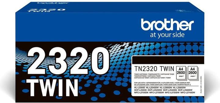 Produktbild Brother TN-2320TWIN (BK)