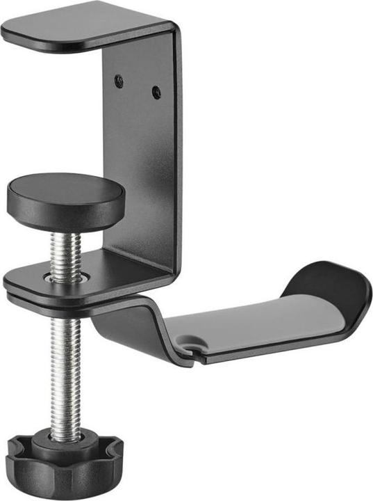 Actual product image Silver Monkey HM200 headphone holder for desk - black