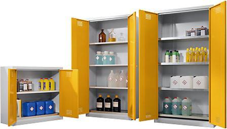 Actual product image eurokraft basic Environmental and chemical cabinet (92 cm, 180 cm)