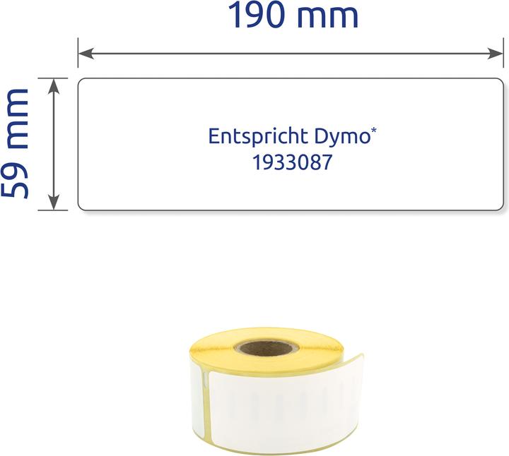 Actual product image Avery Roll labels