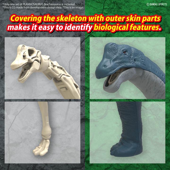 Produktbild Bandai Vorgeschichte - Brachiosaurus Plannosaurus