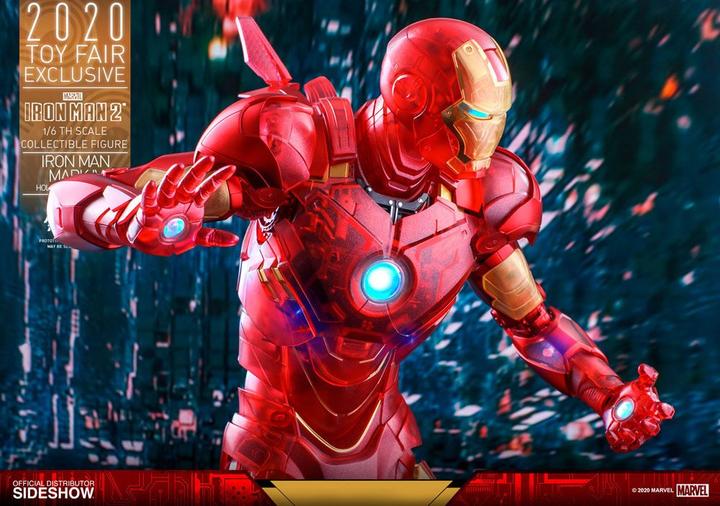 Actual product image Hot Toys Marvel Iron Man Mark IV 1:6 Movie Masterpiece Action Figure