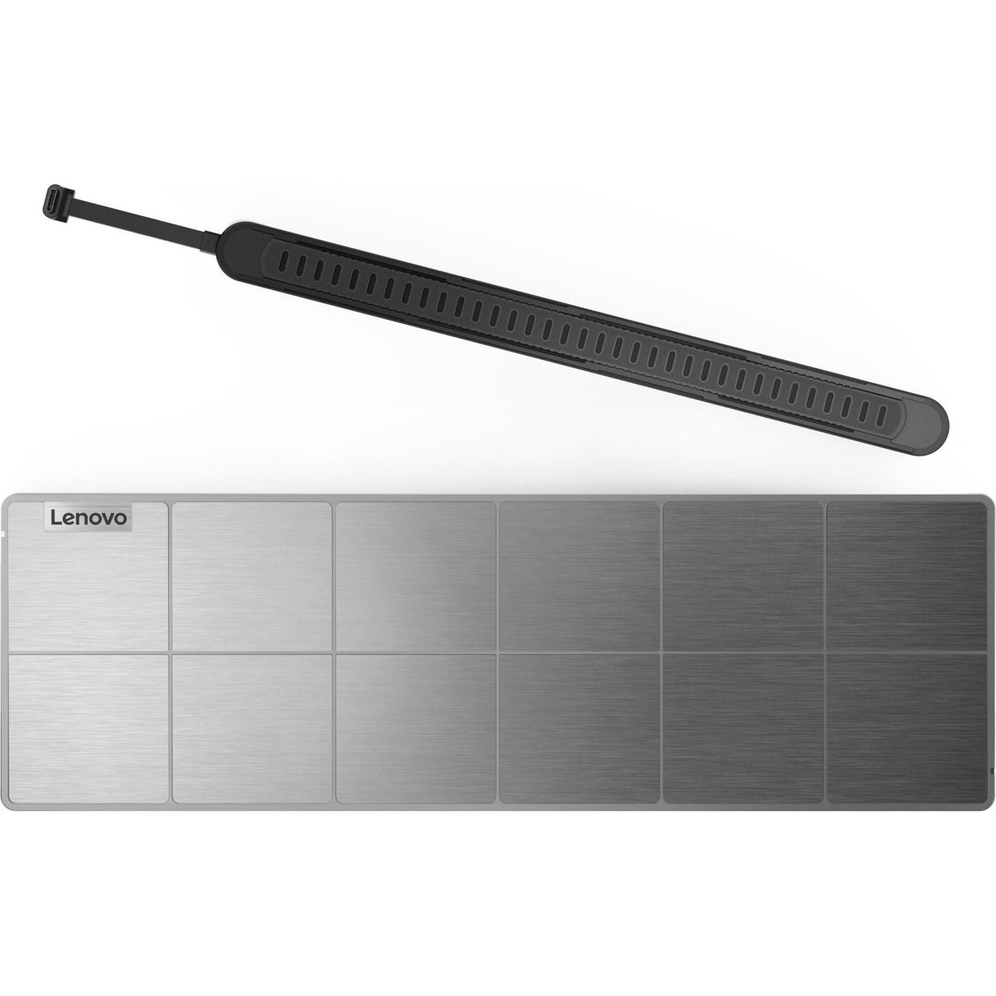 Lenovo Go USB-C Wireless Charging Kit (65 W), Notebook Netzteil, Silber