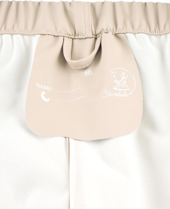 Actual product image Sterntaler Rain trousers unlined beige size 110 (110)