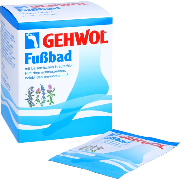 Actual product image Gehwol Footbath 10 sachets à 20g (Foot bath, 607.75 ml)