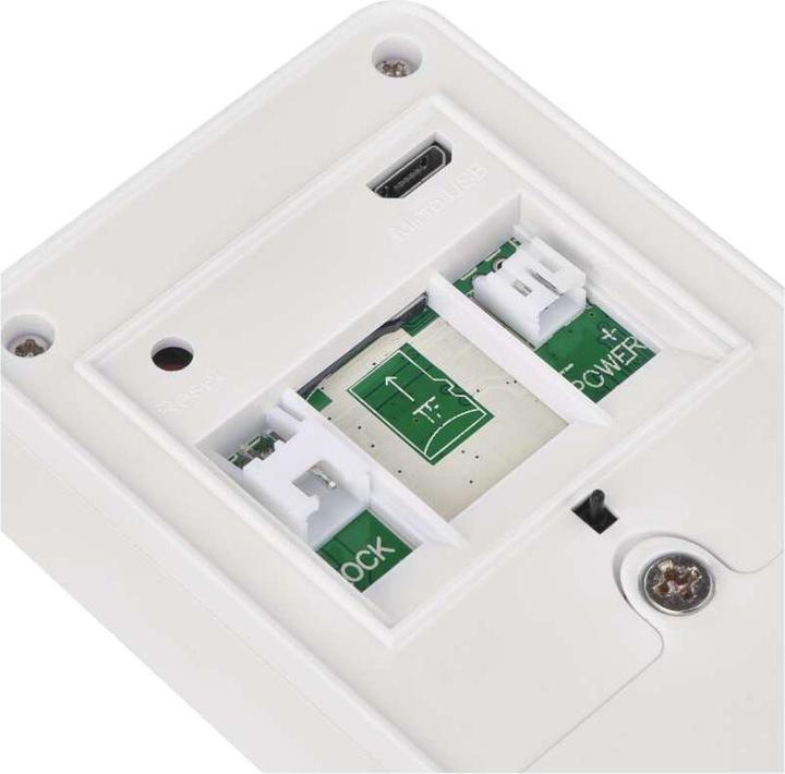 Produktbild Emos GoSmart Drahtlose Video-Türklingel IP-09D mit WiFi und Solarpanel, batteriebetrieben (WLAN)