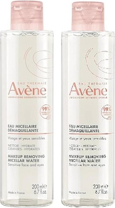 Actual product image Avène Avene Micellar Water Pack 2 X 400 Ml (Micelle water, 800 ml)