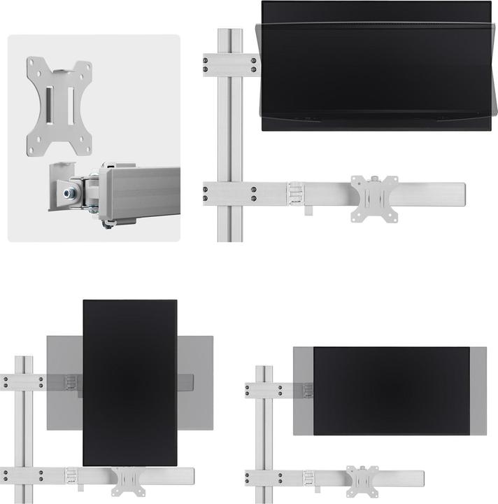 Actual product image StarTech Six-Monitor Mount (Table, 32.01")