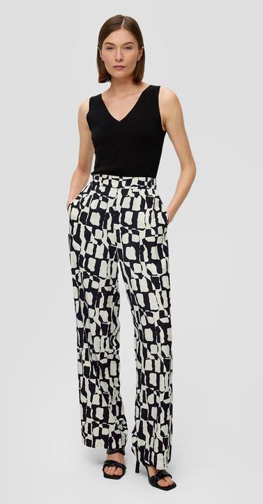 Actual product image S.Oliver Hose Regular: Hose mit Wide Leg (40)