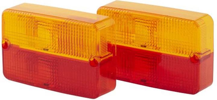 Image du produit Hella 2 glaces de feux arrière pour DAF JCB MASSEY FERGUSON
