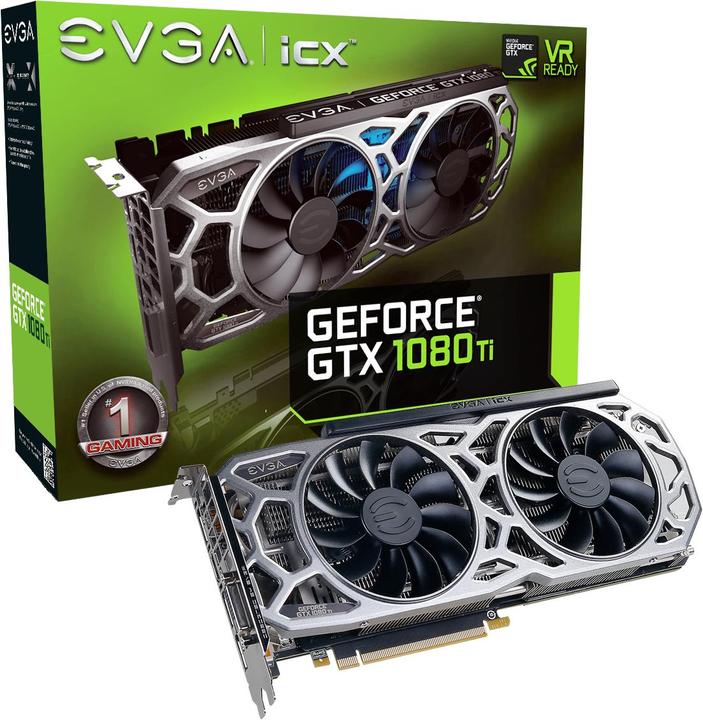 Produktbild EVGA GeForce GTX 1080 Ti SC2 Gaming (11 GB)