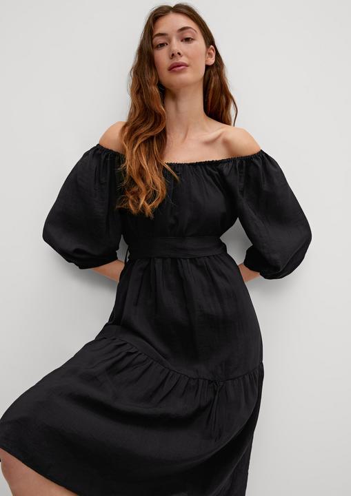 Actual product image Comma Kleid Stufenkleid mit Allover-Muster (40)