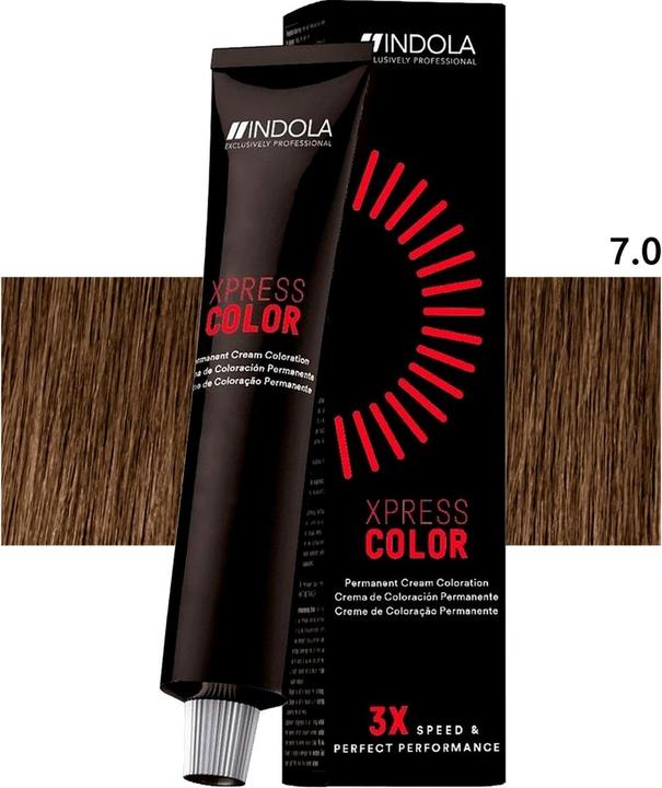 Produktbild Indola Professional Caring Color Haarfarbe (7.0 Mittelblond)