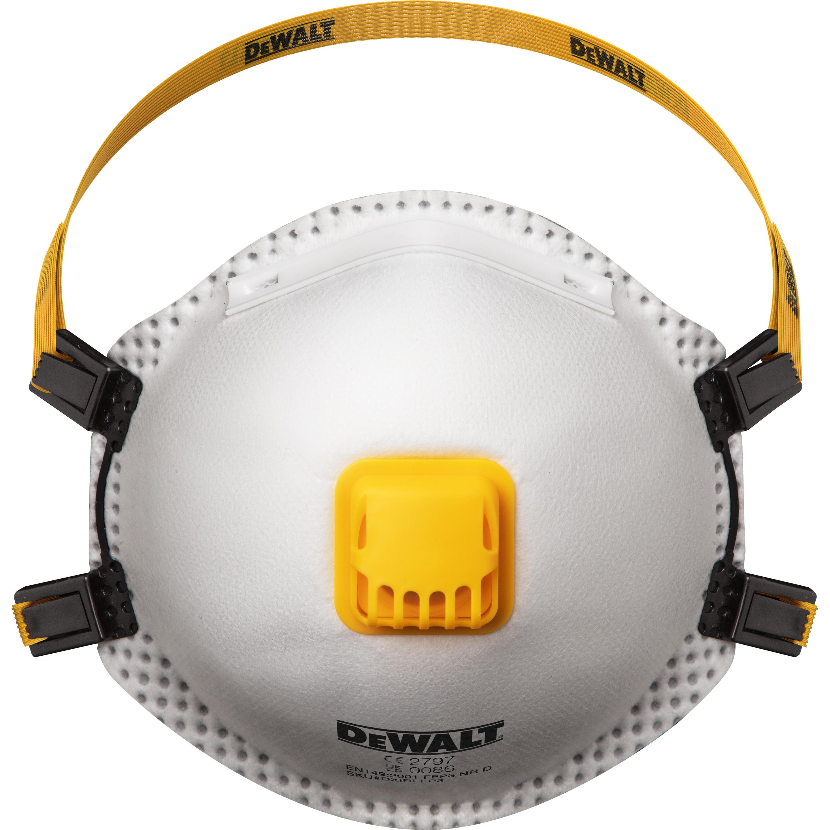 DeWalt, Maschera respiratoria, DXIRFFP310 FFP3 Einweg-Staubmaske 10 Stück (FFP3, 10 x)