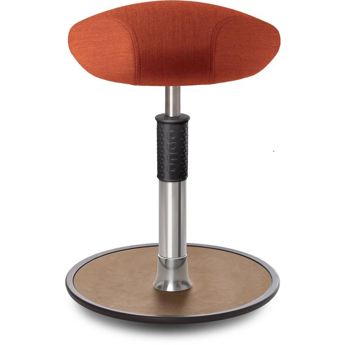 Ongo, Hocker + Pouf, Sitz- Stehhocker Free Regular Triangel kvadrat Remix Orange chrom /creme