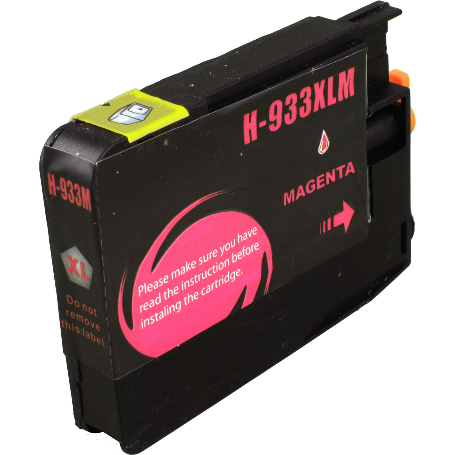 Ampertec, Druckerpatrone, Tinte ersetzt HP CN055AE 933XL magenta (M)