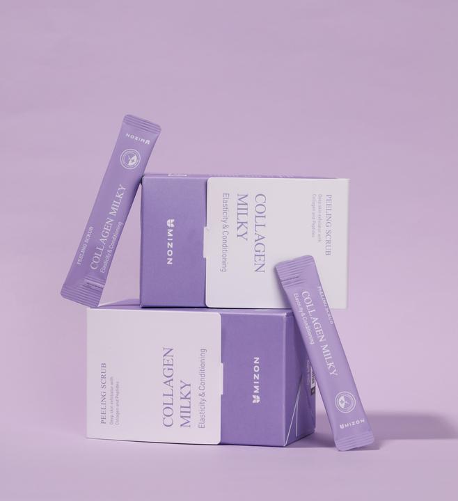 Immagine prodotto Mizon Scrub peeling al latte al collagene (Scrub detergente)
