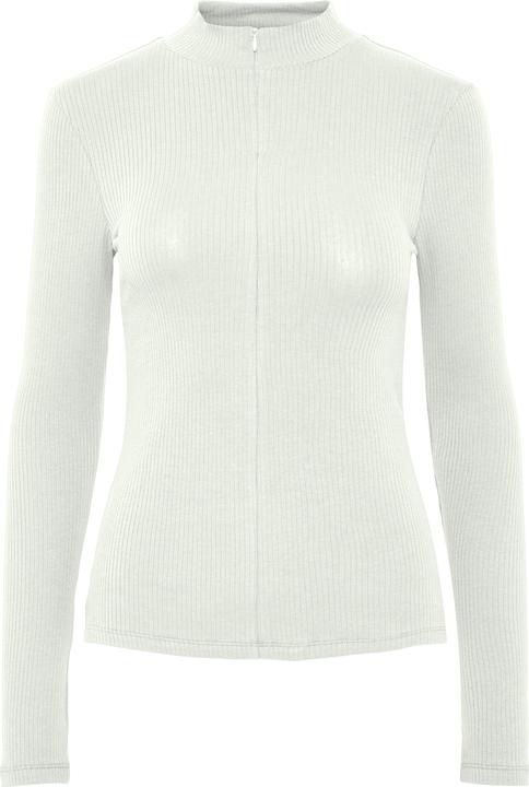 Actual product image Pieces Pckitte Zip Ls T-Neck Top Noos Bc (S)
