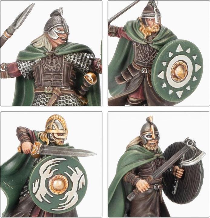 Actual product image Games Workshop Warhammer Middle Earth - Guerriers du Rohan (2024) (Plastic)