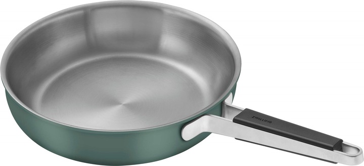 Produktbild Zwilling Pure Bratpfanne unbeschichtet 28cm Grün (28 cm, Bratpfanne, Edelstahl)