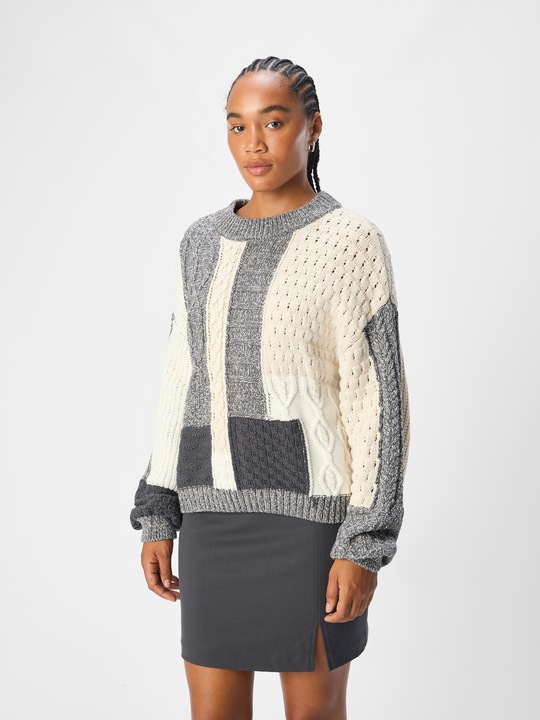 Produktbild Object Zopfstrick Pullover (L)
