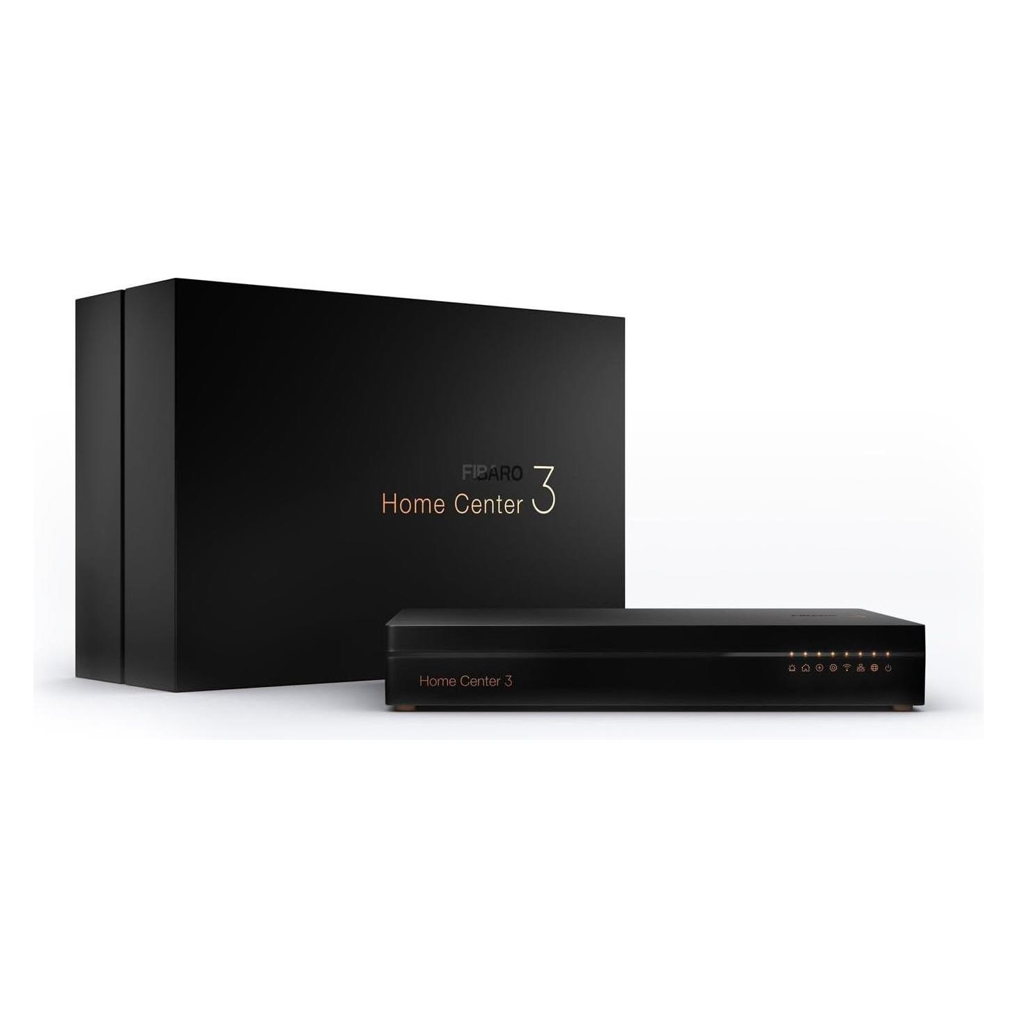 Fibaro Central Home Center 3, Smart Home Hub, Zwart