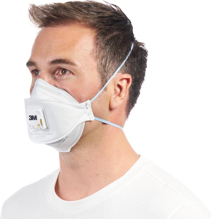 Image du produit 3M Masque de protection respiratoire Aura 9332+C2 (FFP3, 2 x)