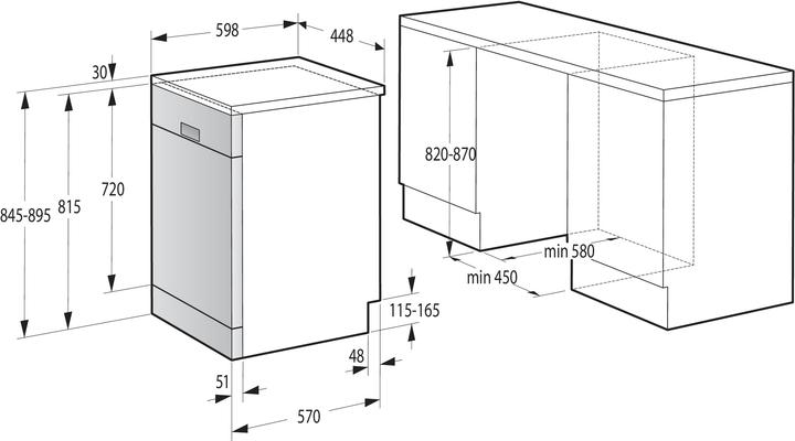 Produktbild Gorenje GS 541D10 W