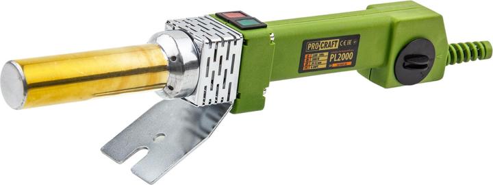 Procraft PL2000 Polyfusionsschweissgerät 800 Watt + Koffer