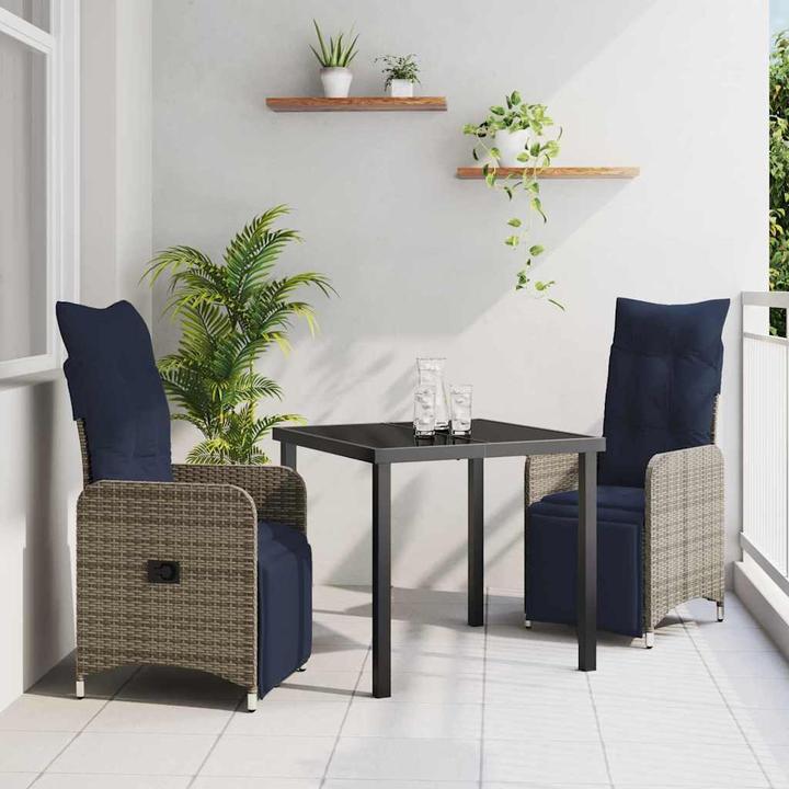 Actual product image vidaXL Garden dining set (80 cm)