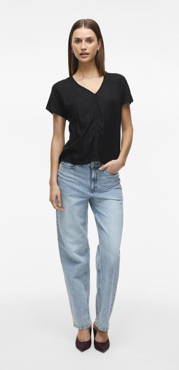 Image du produit Vila V-Ausschnitt Oberteil mit kurzen Ärmeln (44)