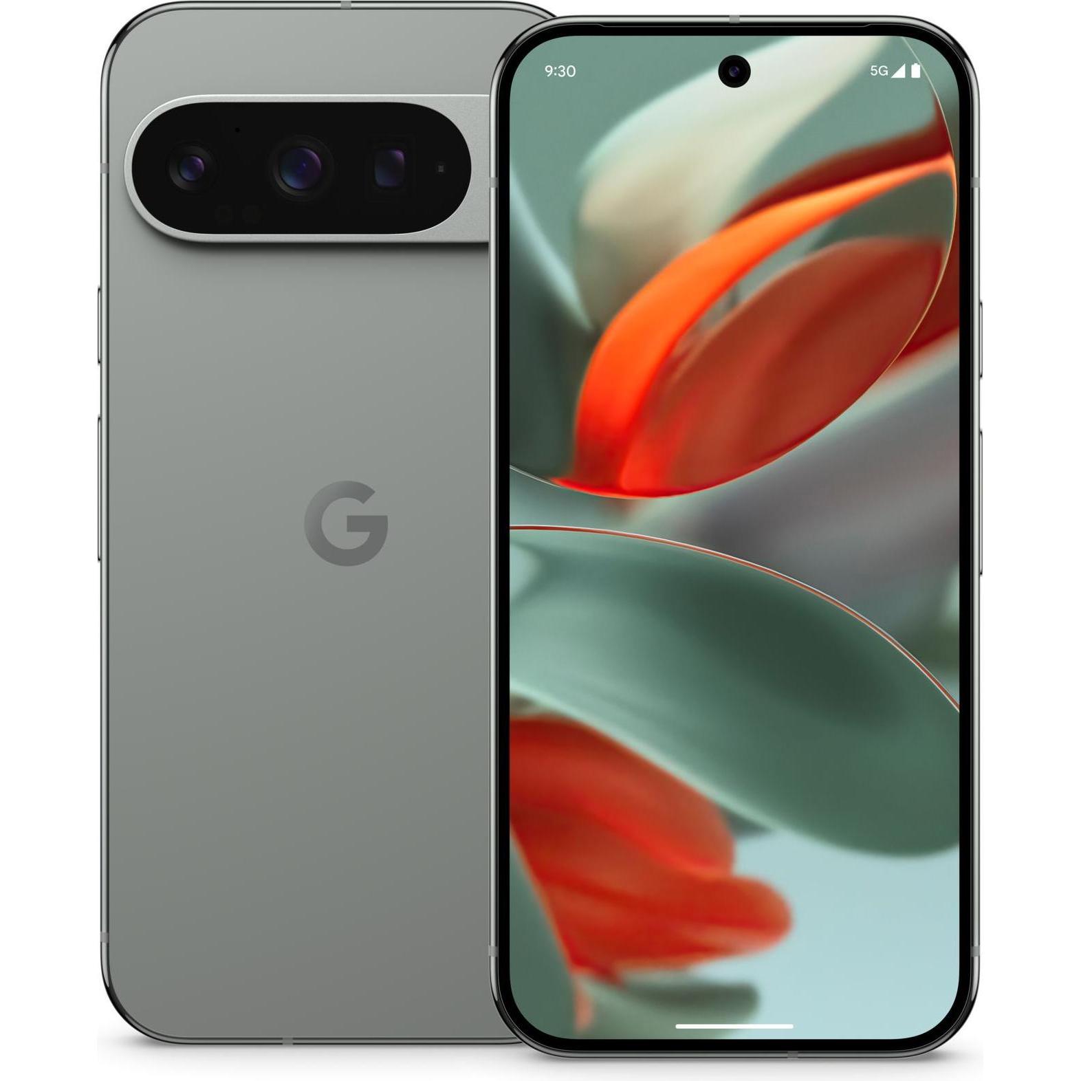 Google Pixel 9 Pro (512 GB, Hazel, 6.30", Dual SIM, 50 Mpx, 5G), Smartphone, Grün