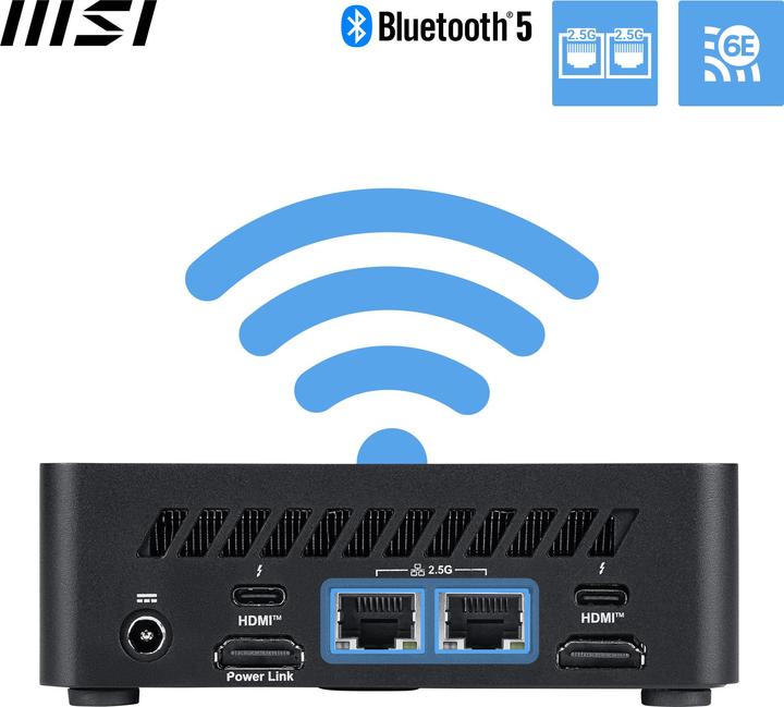 Produktbild MSI Cubi NUC AI 1UMG i7 155H BB (Intel Core Ultra 7 265)