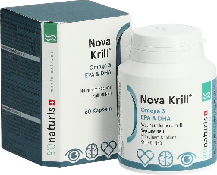 Produktbild Novakrill Krillöl Kapsel 500 mg (60 Stück, Kapseln, 70 g)