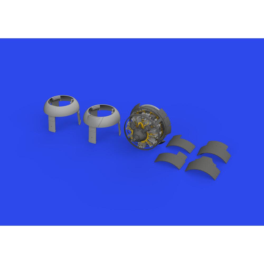 Eduard F4F-3 engine late PRINT 1/48