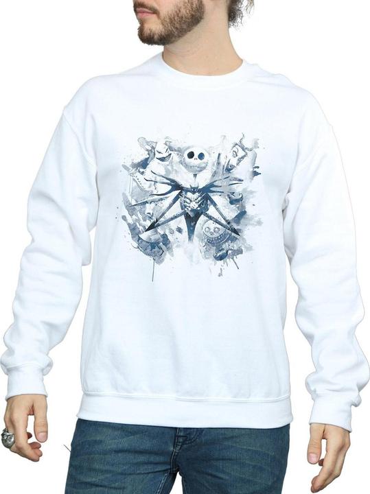 Produktbild Disney Nightmare Before Christmas Paint Spray Carers Sweatshirt (L)