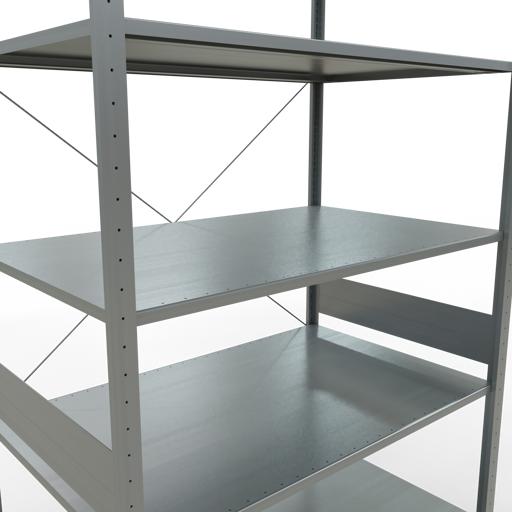 Actual product image Schulte Lagertechnik MULTIplus150 basic racking system with cross braces