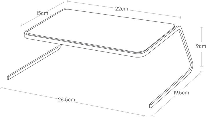 Actual product image Yamazaki Geschirr-Organizer TOSCA