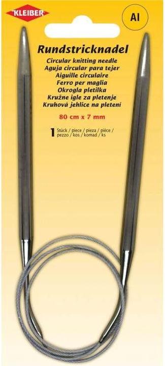 Actual product image Kleiber Circular knitting needle, 800 mm x 7.0 mm