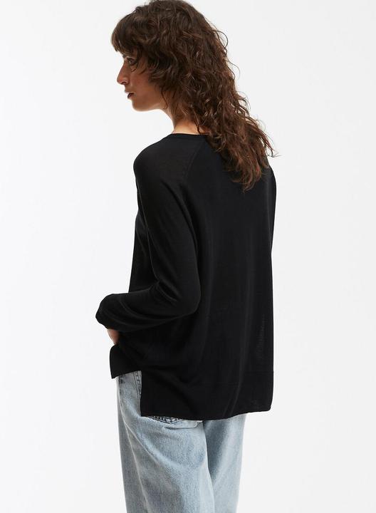 Immagine prodotto La Redoute Collections Pullover mit Rundhalsausschnitt aus Feinstrick (S)