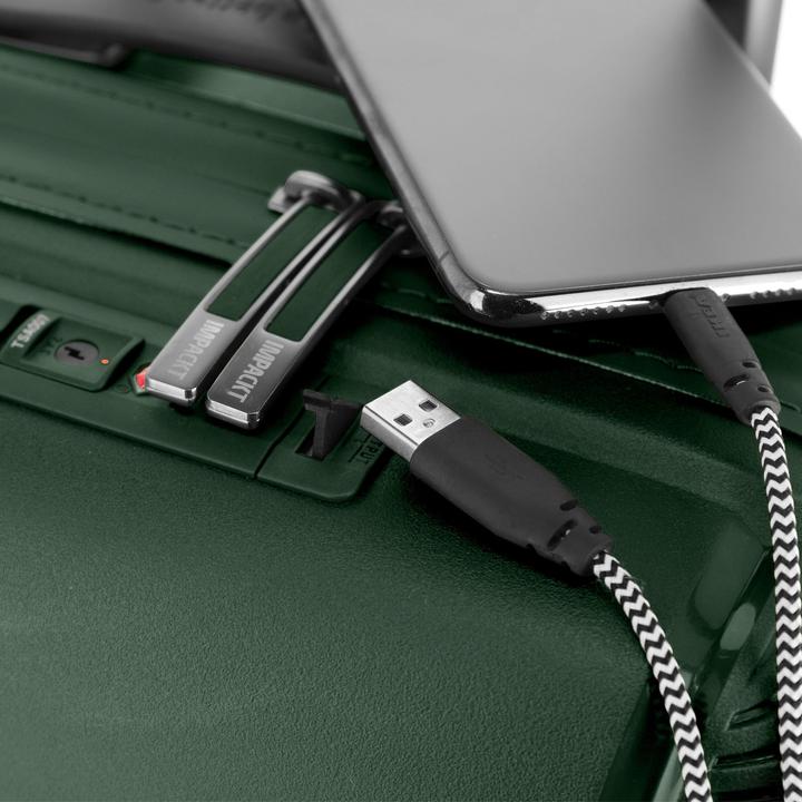 Image du produit Impackt IP1 - Trolley à 4 roues avec port USB, Deep Sea (38 l)